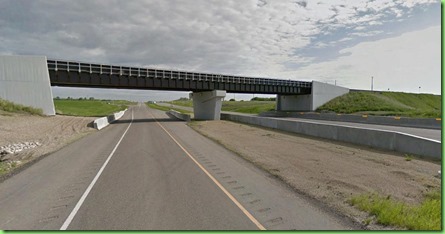 New CP Rail Bridge at PTH-110 (Google Earth)